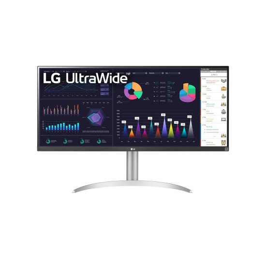 LG 34WQ65X-W écran plat de PC 86,4 cm (34") 2560 x 1080 pixels UltraWide Quad HD LCD Gris
