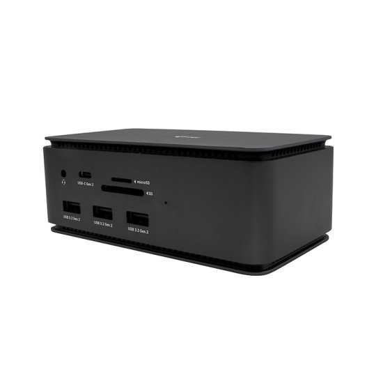 i-tec Metal USB4 Docking station Dual 4K HDMI DP with Power Delivery 80 W + Universal Charger 112 W