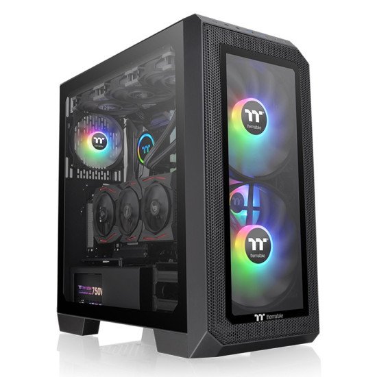 Thermaltake View 300 MX Midi Tower Noir Thermaltake View 300 MX Midi Tower Noir
