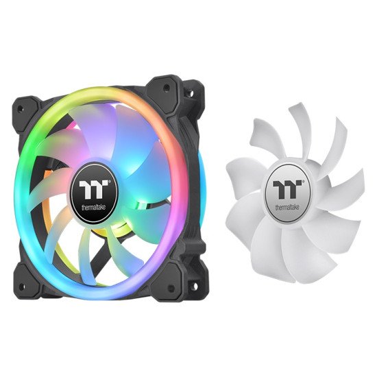 Thermaltake SWAFAN 12 RGB Boitier PC Ventilateur 12 cm Noir 3 pièce(s) Thermaltake SWAFAN 12 RGB Boitier PC Ventilateur 12 cm Noir 3 pièce(s)