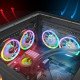 Thermaltake SWAFAN 14 RGB Boitier PC Ventilateur 14 cm Noir 3 pièce(s) Thermaltake SWAFAN 14 RGB Boitier PC Ventilateur 14 cm Noir 3 pièce(s)
