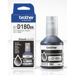 Brother BTD180BK Bouteille d'encre noire originale Brother BTD180BK Bouteille d'encre noire originale