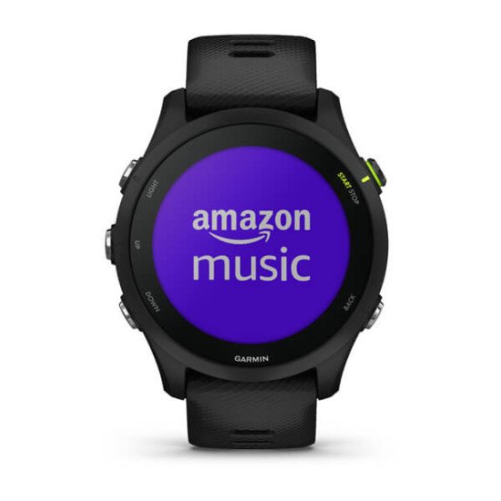 Garmin Forerunner 255 Music 3,3 cm (1.3") MIP 46 mm Noir GPS (satellite)