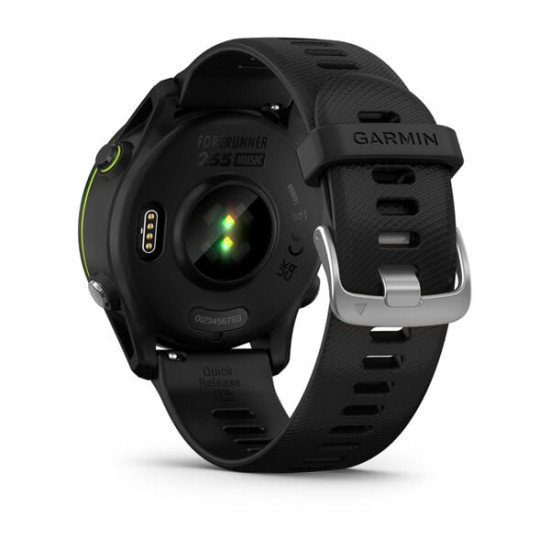 Garmin Forerunner 255 Music 3,3 cm (1.3") MIP 46 mm Noir GPS (satellite)