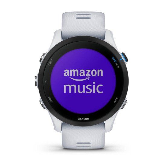 Garmin Forerunner 255 Music 3,3 cm (1.3") MIP 46 mm Blanc GPS (satellite)