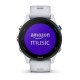 Garmin Forerunner 255 Music 3,3 cm (1.3") MIP 46 mm Blanc GPS (satellite)