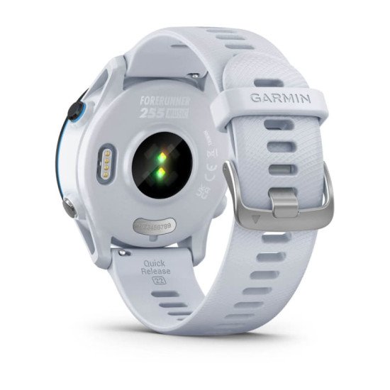 Garmin Forerunner 255 Music 3,3 cm (1.3") MIP 46 mm Blanc GPS (satellite)