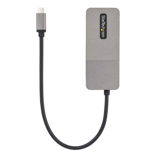 StarTech.com Adaptateur Multi-Moniteur USB-C 3 ports, Hub USB-C vers 3x DP 1.4 MST, Splitter 4K 60Hz DP pour PC, HDR, Câble Extra-Long StarTech.com Adaptateur Multi-Moniteur USB-C 3 ports, Hub USB-C vers 3x DP 1.4 MST, Splitter 4K 60Hz DP pour PC, HDR, Câble Extra-Long