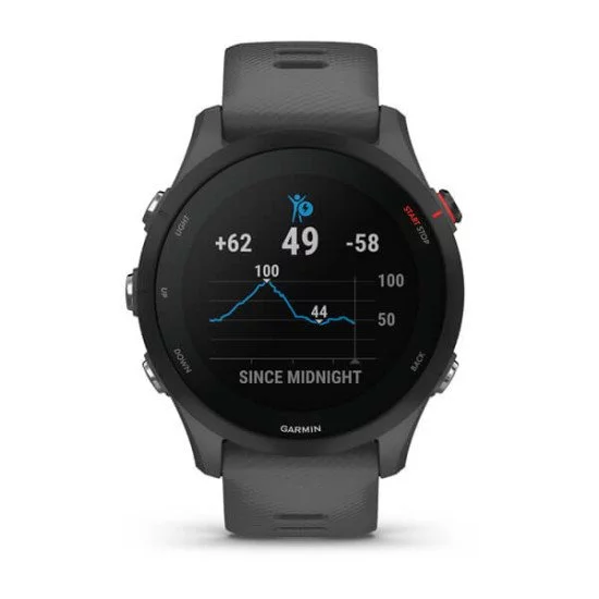 Garmin Forerunner 255 3,3 cm (1.3") MIP 46 mm Gris GPS (satellite) Garmin Forerunner 255 3,3 cm (1.3") MIP 46 mm Gris GPS (satellite)