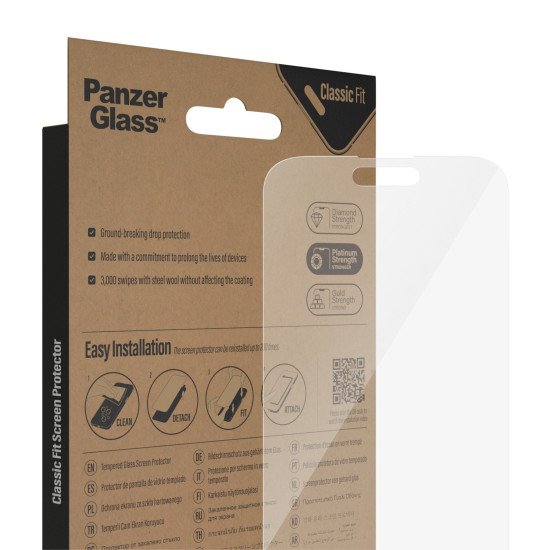 PanzerGlass Classic Fit Apple iPhone 20 Protection d'écran transparent 1 pièce(s)