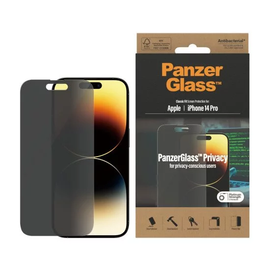PanzerGlass Classic Fit Privacy Apple i Protection d'écran transparent 1 pièce(s) PanzerGlass Classic Fit Privacy Apple i Protection d'écran transparent 1 pièce(s)