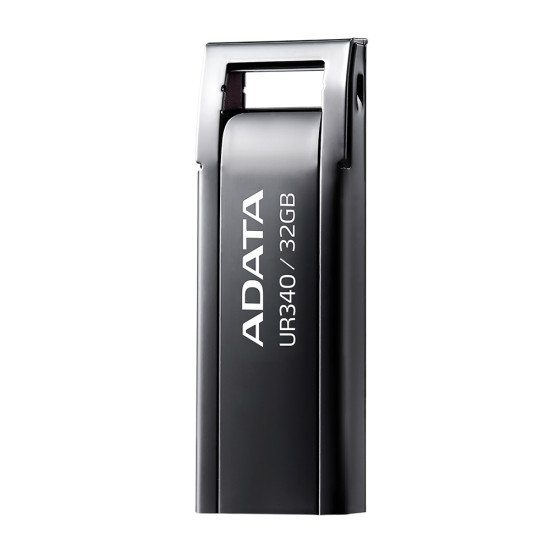 ADATA UR340 lecteur USB flash 32 Go USB Type-A 3.2 Gen 1 (3.1 Gen 1) Noir