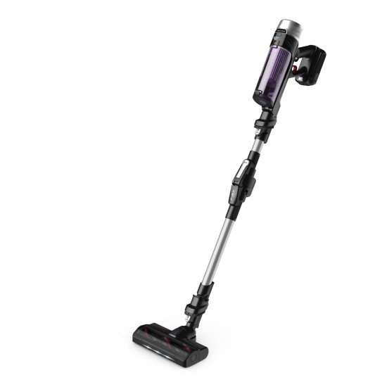 Rowenta RH2037 Aspirateur-balai 2 en 1 Batterie Sec Sans sac 0,4 L 250 W Noir, Violet Rowenta RH2037 Aspirateur-balai 2 en 1 Batterie Sec Sans sac 0,4 L 250 W Noir, Violet