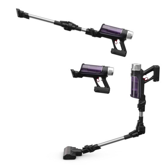 Rowenta RH2037 Aspirateur-balai 2 en 1 Batterie Sec Sans sac 0,4 L 250 W Noir, Violet Rowenta RH2037 Aspirateur-balai 2 en 1 Batterie Sec Sans sac 0,4 L 250 W Noir, Violet
