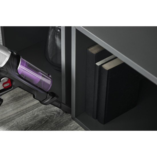 Rowenta RH2037 Aspirateur-balai 2 en 1 Batterie Sec Sans sac 0,4 L 250 W Noir, Violet Rowenta RH2037 Aspirateur-balai 2 en 1 Batterie Sec Sans sac 0,4 L 250 W Noir, Violet