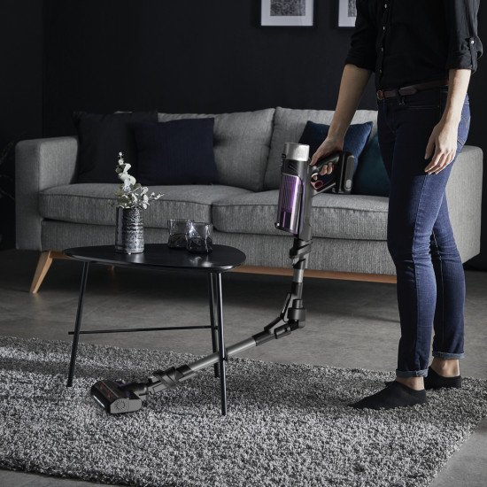 Rowenta RH2037 Aspirateur-balai 2 en 1 Batterie Sec Sans sac 0,4 L 250 W Noir, Violet Rowenta RH2037 Aspirateur-balai 2 en 1 Batterie Sec Sans sac 0,4 L 250 W Noir, Violet