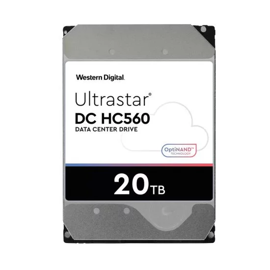 Western Digital Ultrastar DC HC560 3.5" 20000 Go SAS Western Digital Ultrastar DC HC560 3.5" 20000 Go SAS