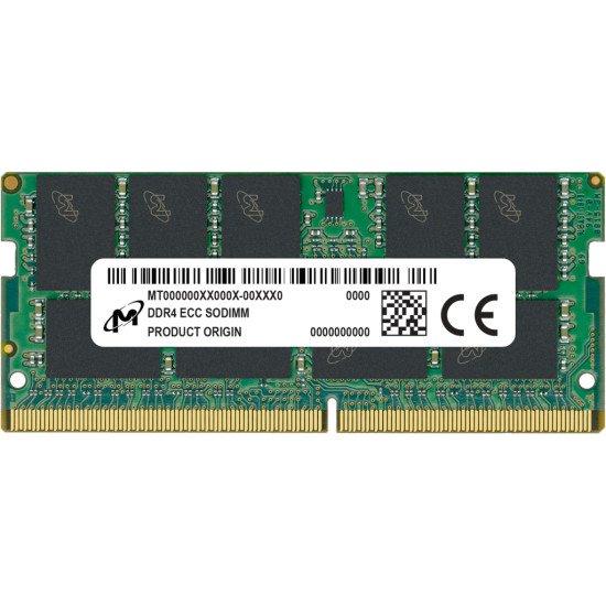 Micron MTA9ASF1G72HZ-3G2R1R module de mémoire 8 Go 1 x 8 Go DDR4 3200 MHz ECC