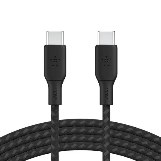 Belkin CAB014bt3MBK câble USB 3 m USB 2.0 USB C Noir Belkin CAB014bt3MBK câble USB 3 m USB 2.0 USB C Noir