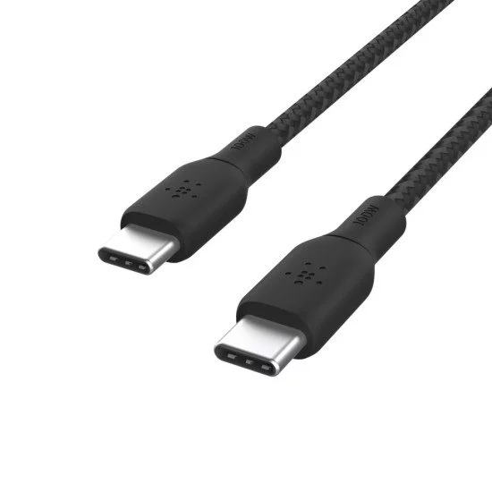 Belkin CAB014bt3MBK câble USB 3 m USB 2.0 USB C Noir Belkin CAB014bt3MBK câble USB 3 m USB 2.0 USB C Noir