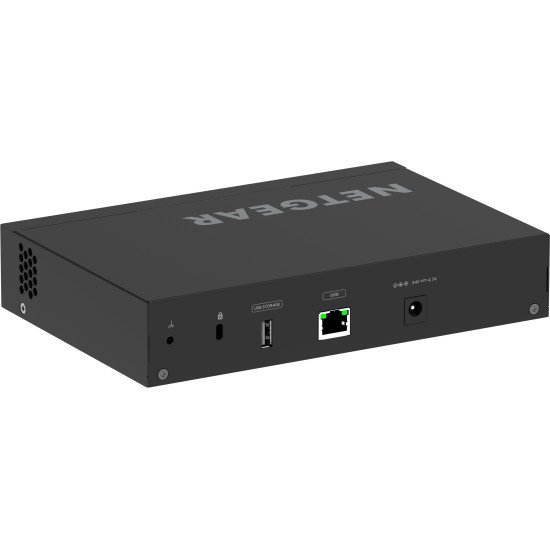 NETGEAR GSM4210PX-100EUS commutateur réseau Géré L2/L3 Gigabit Ethernet (10/100/1000) Connexion Ethernet, supportant l'alimentation via ce port (PoE) Noir