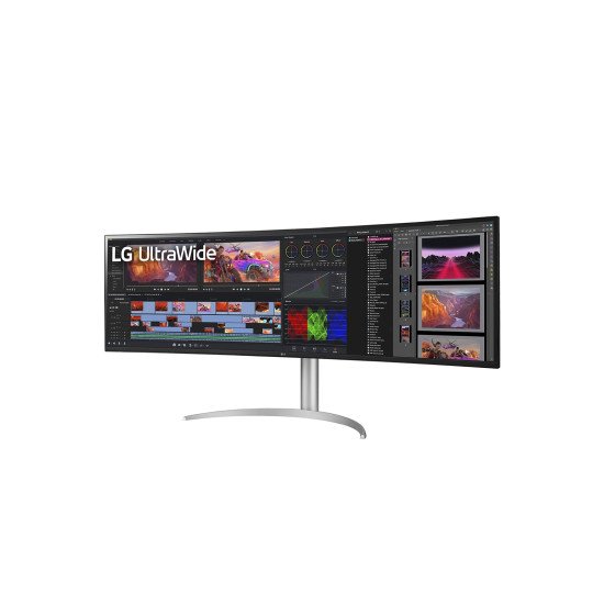 LG 49WQ95X-W écran PC 124,5 cm (49") 5120 x 1440 pixels UltraWide Dual Quad HD Blanc