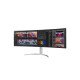 LG 49WQ95X-W écran PC 124,5 cm (49") 5120 x 1440 pixels UltraWide Dual Quad HD Blanc