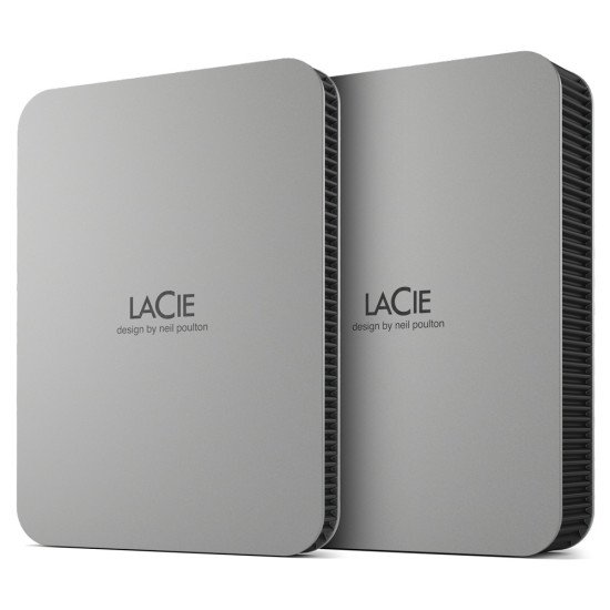 LaCie Mobile Drive (2022) disque dur externe 4000 Go Argent