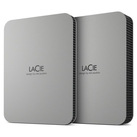 LaCie Mobile Drive (2022) disque dur externe 1000 Go Argent