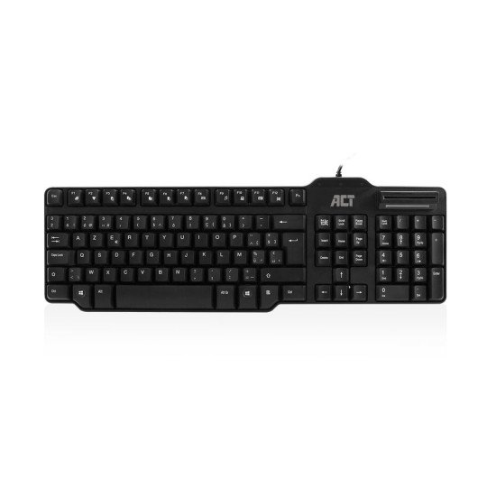 ACT AC5475 clavier USB AZERTY Belge Noir