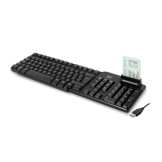 ACT AC5475 clavier USB AZERTY Belge Noir