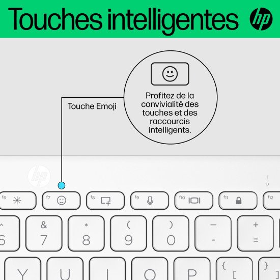 HP Clavier Bluetooth multi-périphériques compact 350