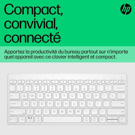 HP Clavier Bluetooth multi-périphériques compact 350 HP Clavier Bluetooth multi-périphériques compact 350