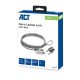 ACT AC9030 câble antivol Métallique 2 m