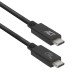 ACT AC7451 câble USB 0,8 m USB4 Gen 3x2 USB C Noir