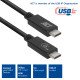 ACT AC7401 câble USB 1 m USB 3.2 Gen 1 (3.1 Gen 1) USB C Noir