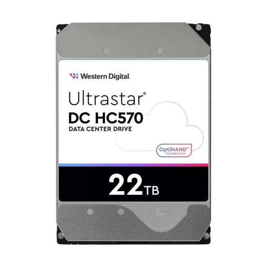 Western Digital Ultrastar DC HC570 3.5" 22000 Go Série ATA III