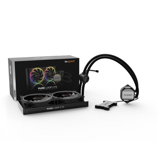 be quiet! Pure Loop 2 FX 280mm Processeur Refroidisseur de liquide tout-en-un 14 cm Noir 1 pièce(s)