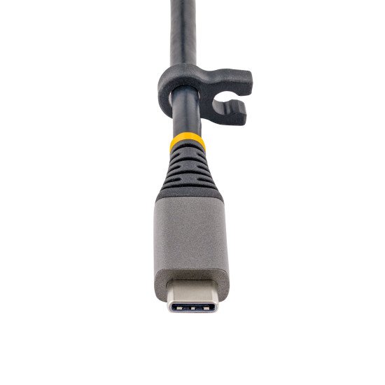 StarTech.com Adaptateur Multiport USB C, Double HDMI - Hub USB 3.1 10 Gbps à 2 Ports, HDR10, Câble de 35cm, 100W USB PD Passthrough, GbE, SD - Adaptateur USB-C vers HDMI 4k60Hz, Docking Station/Station d'Accueil