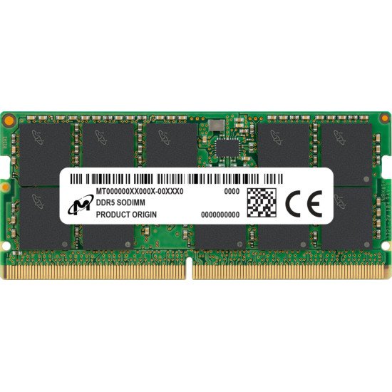 Crucial MTC20C2085S1TC48BR module de mémoire 32 Go 1 x 32 Go DDR5 4800 MHz ECC