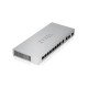 Zyxel XGS1010-12-ZZ0102F commutateur réseau Non-géré Gigabit Ethernet (10/100/1000) Gris