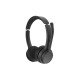 Conceptronic POLONA04B casque Avec fil &sans fil Arceau Appels/Musique USB Type-C Bluetooth Noir