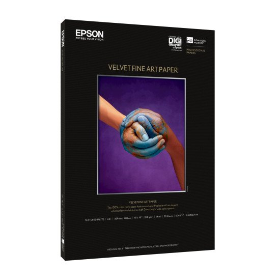 Epson Pap d'Art Velvet 260g 20f. A3+ (0,329x0,483m)