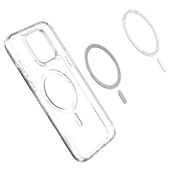 Spigen ACS04971 coque de protection pour téléphones portables 15,5 cm (6.1") Housse Charbon, Transparent