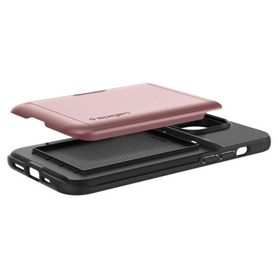 Spigen ACS04981 coque de protection pour téléphones portables 15,5 cm (6.1") Housse Or rose