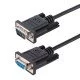 StarTech.com Câble Série RS232 Null Modem de 3m - Cordon DB9 Mâle Femelle - Câble Série Croisé avec Blindage Al-Mylar - Port série COM, Compatible avec les Appareils DTE, Noir, F/M StarTech.com Câble Série RS232 Null Modem de 3m - Cordon DB9 Mâle Femelle - Câble Série Croisé avec Blindage Al-Mylar - Port série COM, Compatible avec les Appareils DTE, Noir, F/M