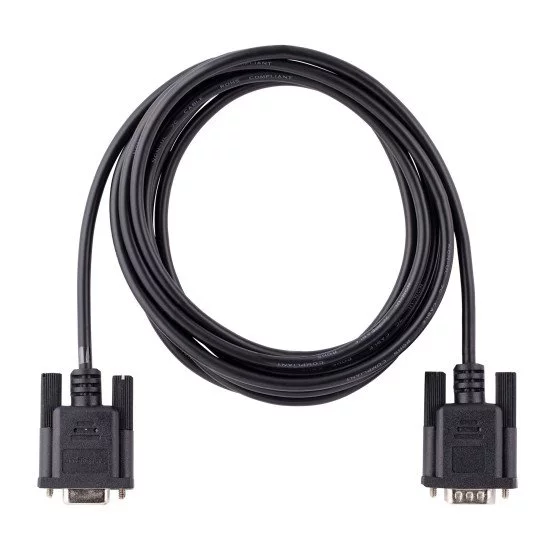 StarTech.com Câble Série RS232 Null Modem de 3m - Cordon DB9 Mâle Femelle - Câble Série Croisé avec Blindage Al-Mylar - Port série COM, Compatible avec les Appareils DTE, Noir, F/M StarTech.com Câble Série RS232 Null Modem de 3m - Cordon DB9 Mâle Femelle - Câble Série Croisé avec Blindage Al-Mylar - Port série COM, Compatible avec les Appareils DTE, Noir, F/M