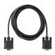 StarTech.com Câble Série RS232 Null Modem de 3m - Cordon DB9 Mâle Femelle - Câble Série Croisé avec Blindage Al-Mylar - Port série COM, Compatible avec les Appareils DTE, Noir, F/M StarTech.com Câble Série RS232 Null Modem de 3m - Cordon DB9 Mâle Femelle - Câble Série Croisé avec Blindage Al-Mylar - Port série COM, Compatible avec les Appareils DTE, Noir, F/M