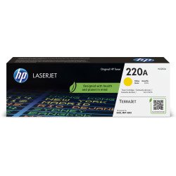 HP Toner LaserJet jaune authentique 220A HP Toner LaserJet jaune authentique 220A