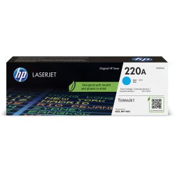 HP Toner LaserJet cyan authentique 220A HP Toner LaserJet cyan authentique 220A